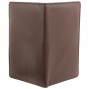 LEATHER PASSPORT COVER SNPC102-BR